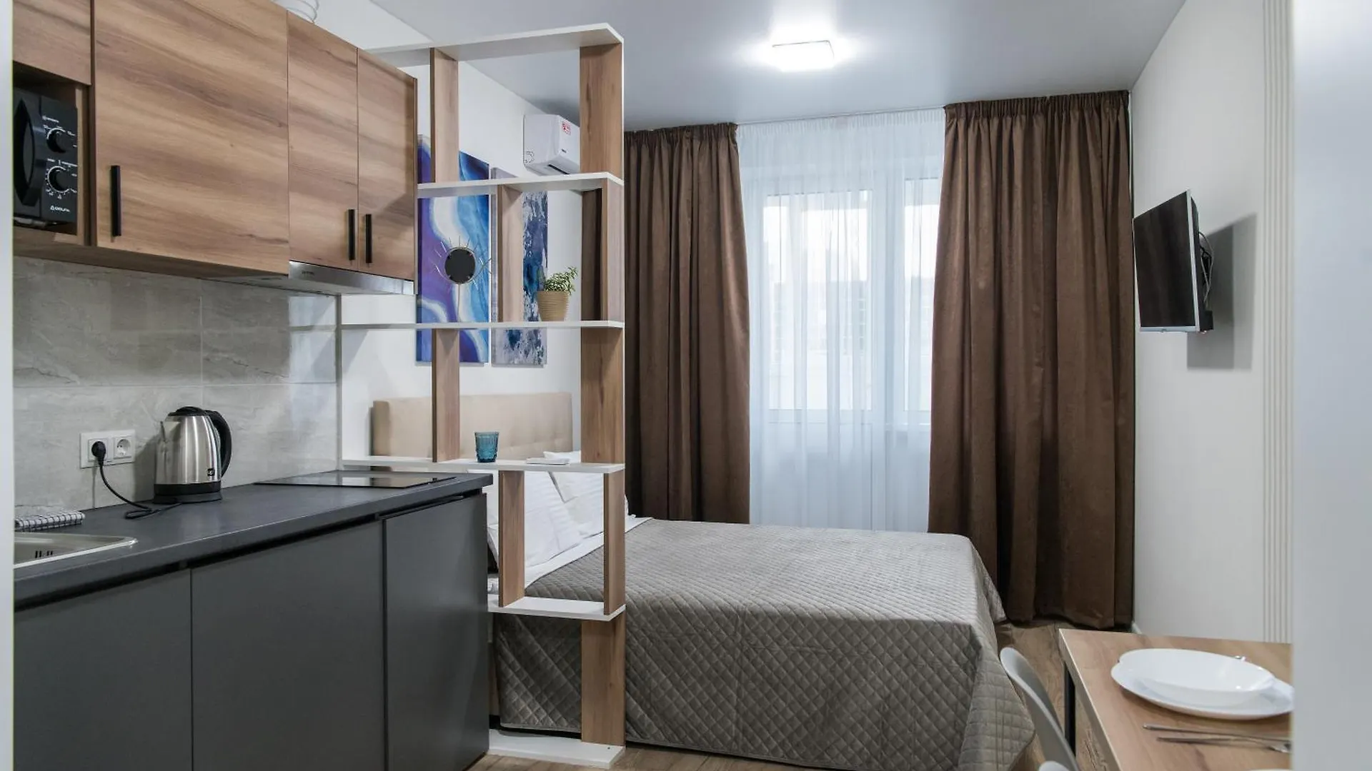 Apartment Myfreedom Апартаменти Метро Бориспільська Kyiv Ukraine